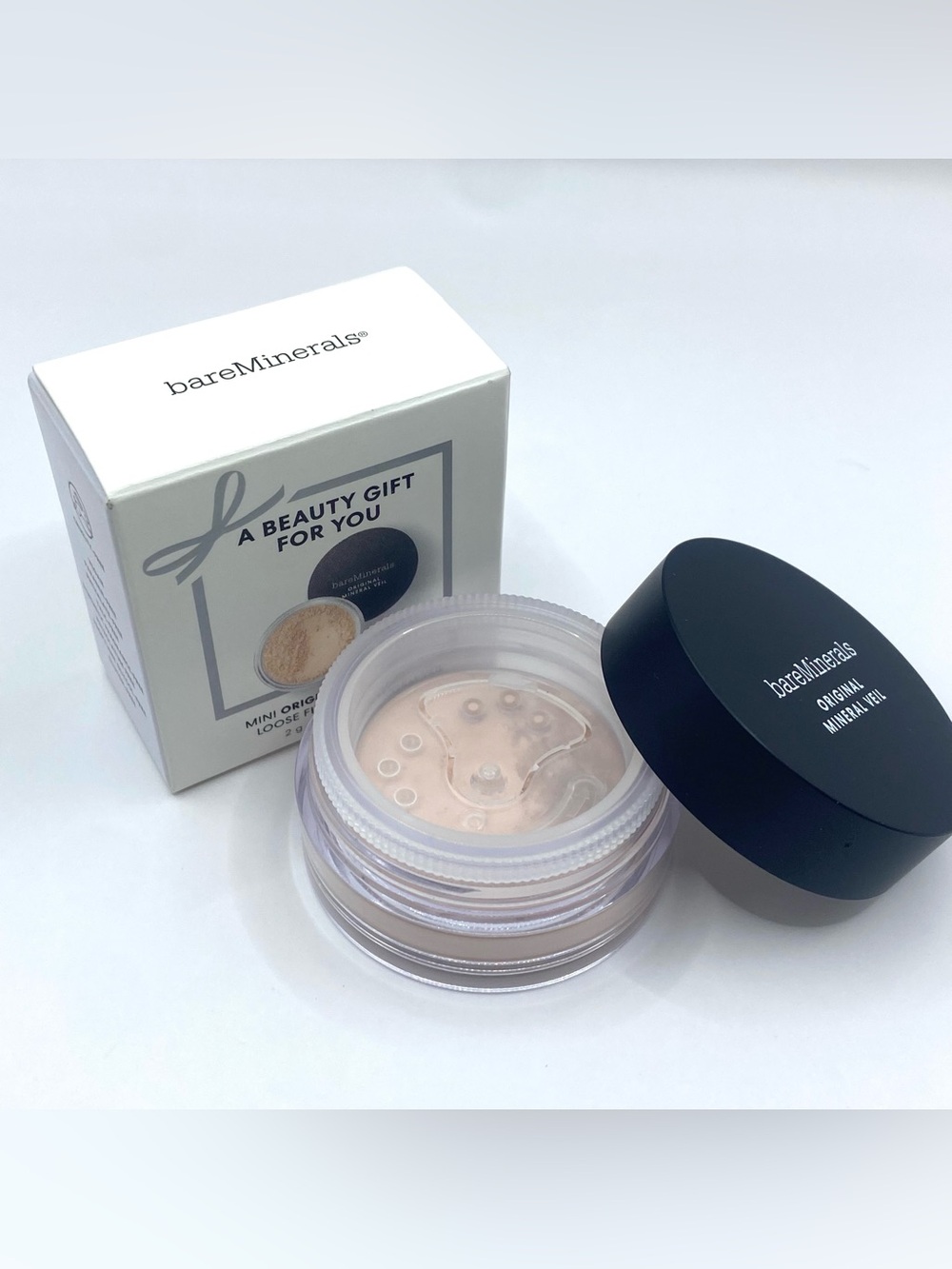 BareMinerals Original Mineral Veil Loose Setting Powder Translucent Travel Size